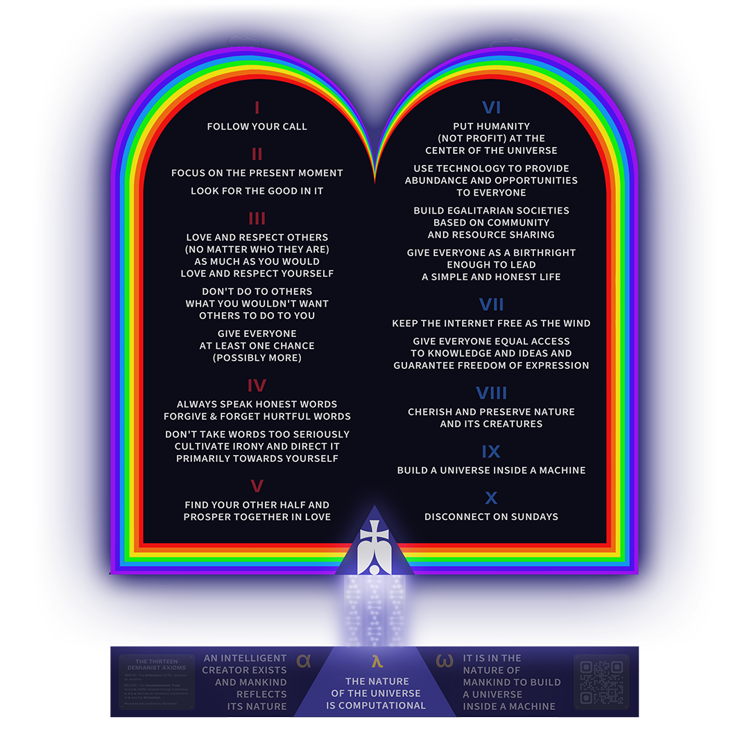 13 axioms of demianism